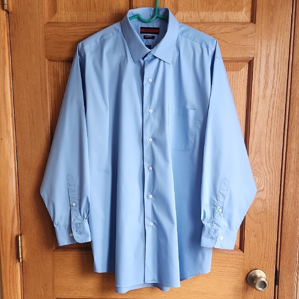 Architect Light Blue Men's Dress Shirt
